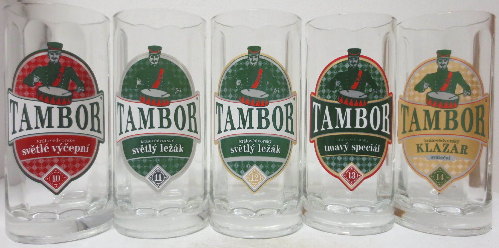 TAMBOR (0,5L) Moldau (sada 5ks)